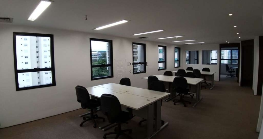 Sala comercial Vila Olímpia - mobiliada