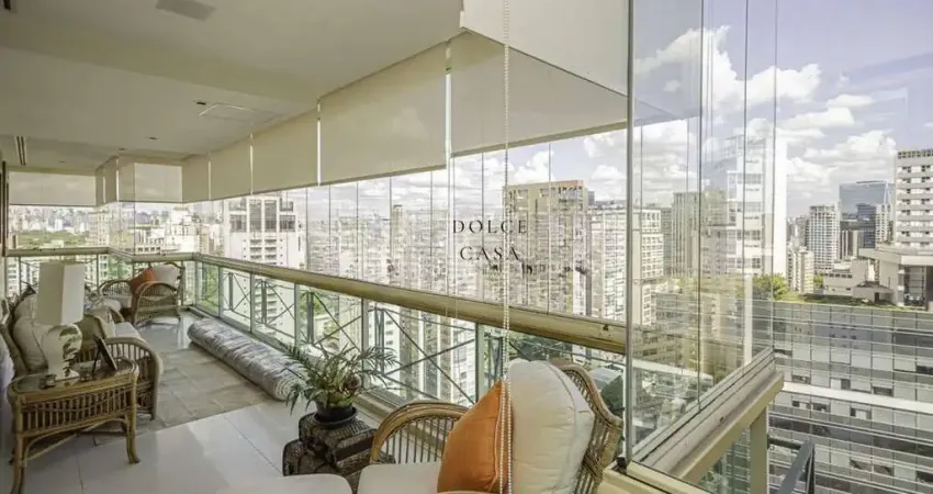 Apartamento no Jardim Europa -  vista 360° e varanda em todos os ambientes