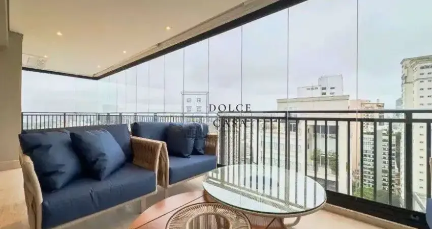Apartamento no Jardim Paulista - mobiliado com 3 suites