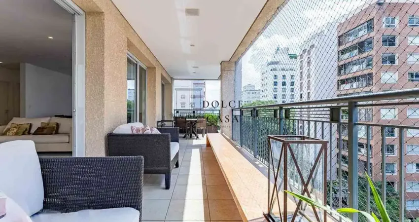 Apartamento no Jardim Paulista - 4 dorm. ampla varanda e ótimo lazer