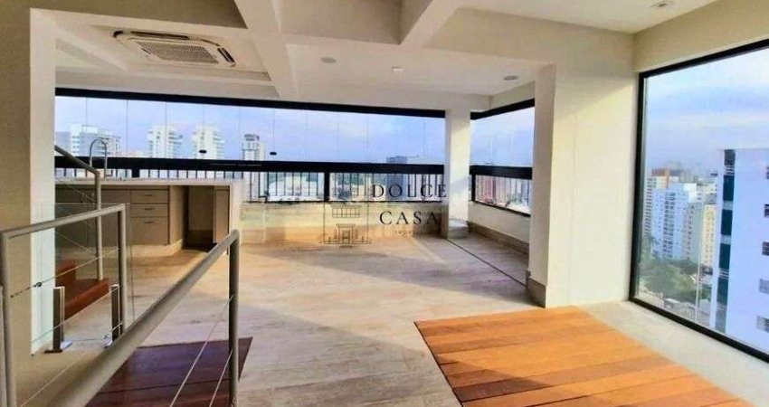 Cobertura Triplex no Cerqueira César - espaço gourmet e 2 suites