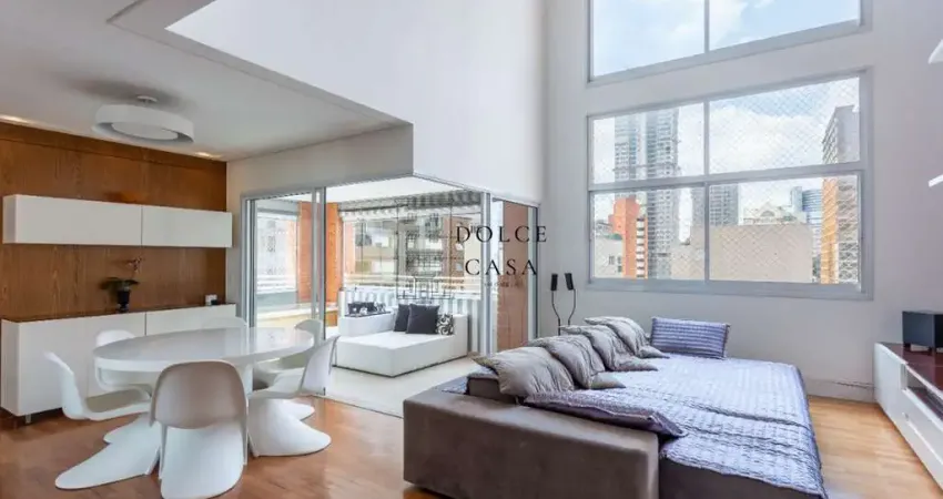 Apartamento em pinheiros - 157m², 3 suites e lazer completo mobiliado