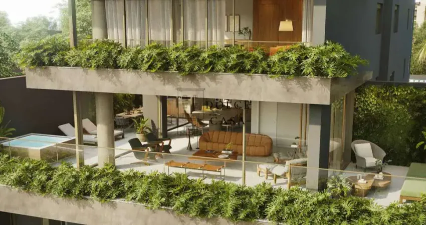 Apartamento novo no Jardins - 240m², varanda envidraçada e amplo lazer