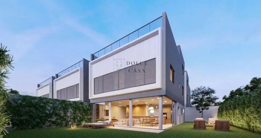 Casa condomínio Jardim Europa - Nova e exclusiva com piscina