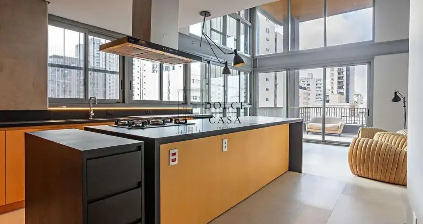 Apartamento no Jardins - varanda gourmet, 1 suite e amplo lazer