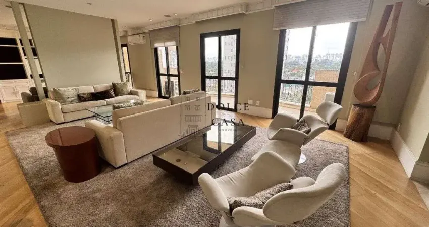 Apartamento com 4 quartos para alugar na Avenida Agami, --, Moema, São Paulo