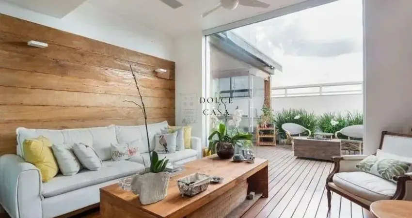 Cobertura Itaim Bibi - 245m², Reformada e vista panorâmica, 3 suites