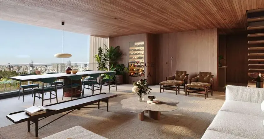 Apartamento duplex novo no Jardins - 196m², reformado, 3 suites e amplo lazer