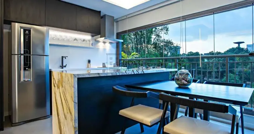 Apartamento mobiliado em Indianópolis - 2 quartos, 65m², lazer completo