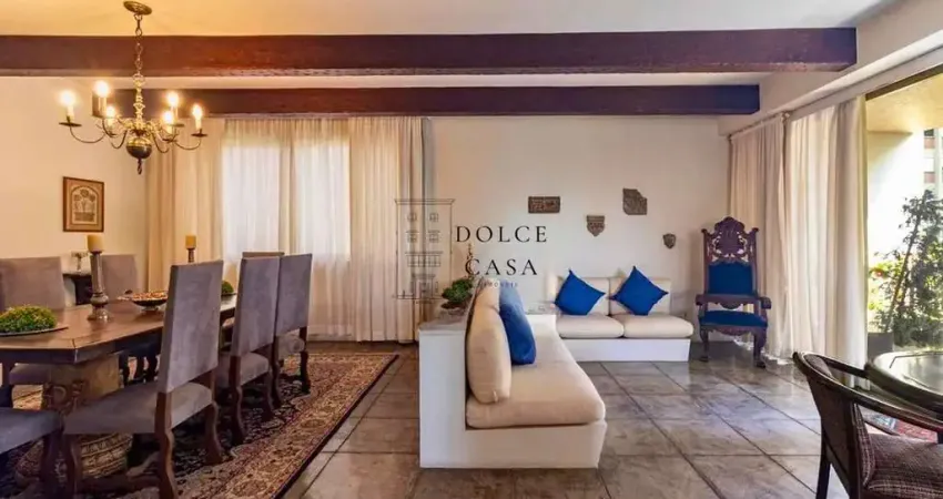 Apartamento no Itaim Bibi - 331m², 3 suites, varanda, rua tranquila do bairro