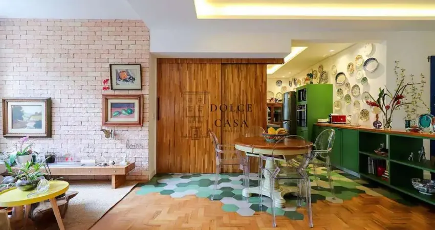 Apartamento a venda no Itaim Bibi - 115m². 2 suites, moderno e reformado