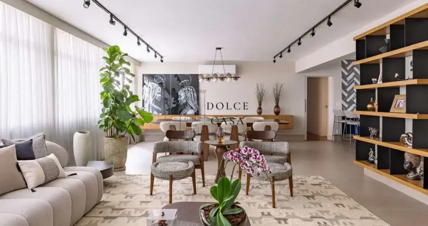 Apartamento a venda no Jardim América - 158m², reformado, mobiliado,