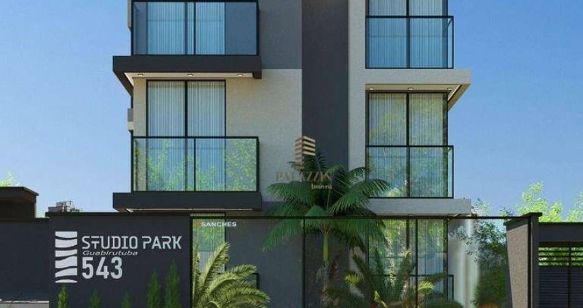 Studio com 1 dormitório à venda, 22 m² por R$ 231.800,00 - Guabirotuba - Curitiba/PR