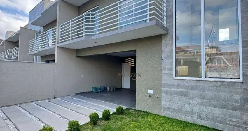 Sobrado com 3 dormitórios à venda, 148 m² por r$ 729.000 - cidade jardim - são josé dos pinhais/pr