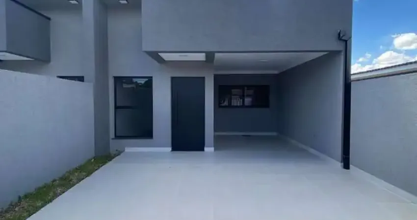 Casa com 3 dormitórios à venda, 92 m² por r$ 749.000 - boneca do iguaçu - são josé dos pinhais/pr