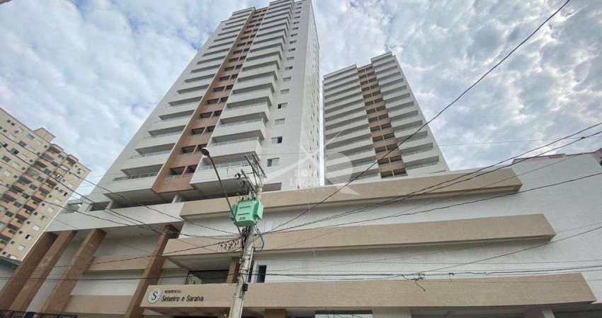 Apartamento com 1 dorm, Aviação, Praia Grande - R$ 470 mil, Cod: 11435