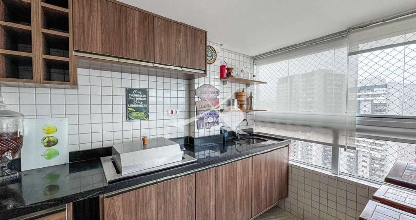 Apartamento com 4 suítes no Guilhermina, Praia Grande - SP