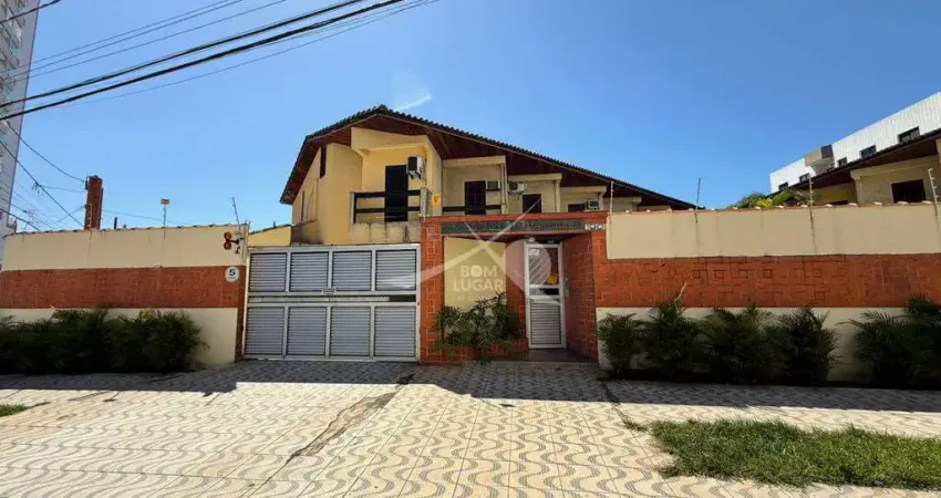 Sobrado de condomínio com 2 quartos, guilhermina, praia grande, cod: 12497