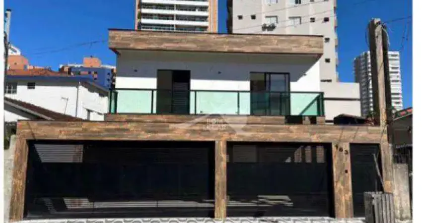 Sobrado de condomínio com 2 quartos, aviação, praia grande - r$ 390 mil, cod: 12606