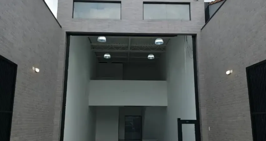 Salão comercial com 134m² de área construída. alves dias/sbc