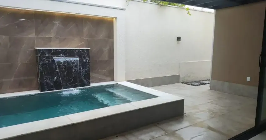 Casa em condomínio para locação com 3 suítes e 2 vagas de garagens