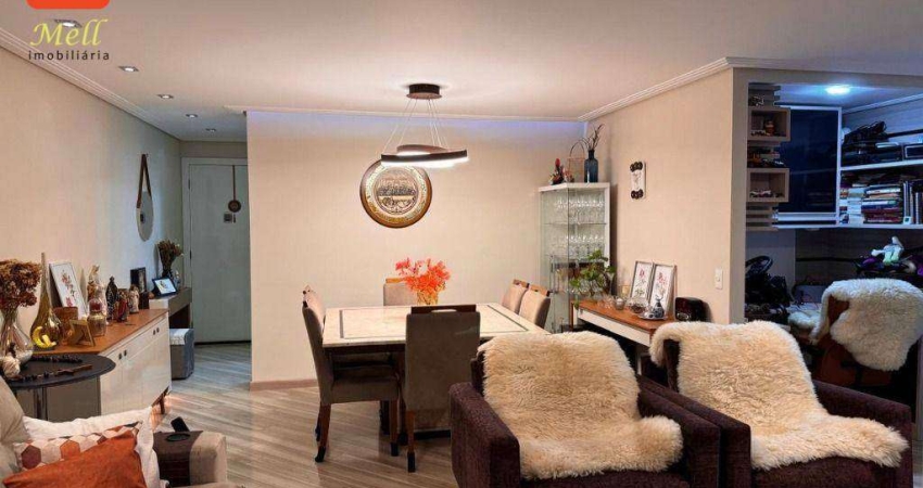 Jaguaré -   Apartamento à venda com 104m²  de área, duas vagas de garagem cobertas e demarcadas