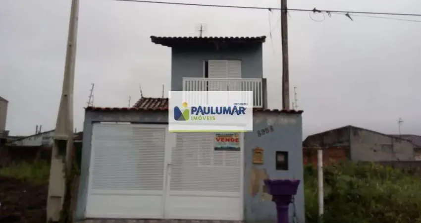 Sobrado com 2 quartos, Vera Cruz, Mongaguá - R$ 190 mil, Cod: 827994