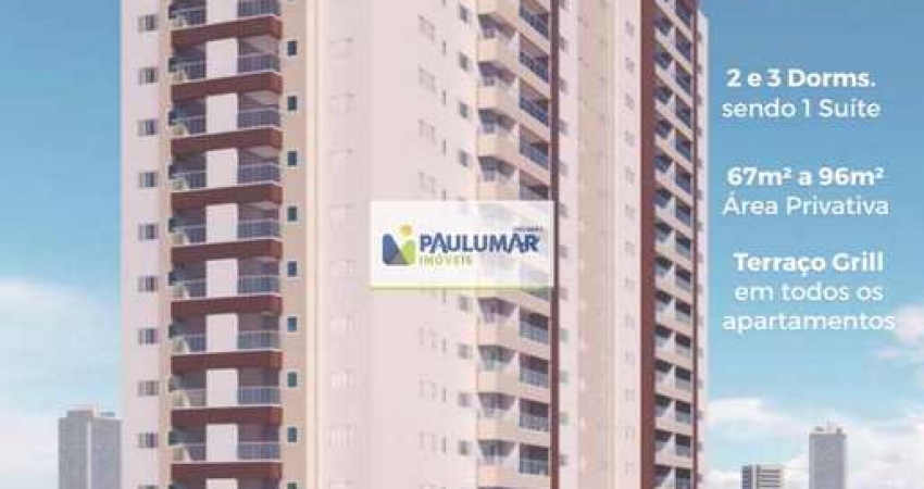 Apartamento com 2 quartos, JADIM PRAIA GRANDE, Mongaguá - R$ 320 mil, Cod: 832341