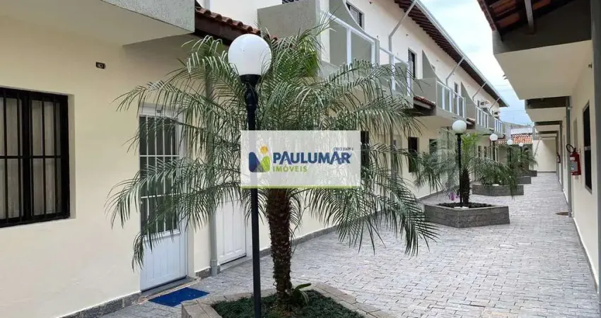 Sobrado de condomínio com 2 quartos, centro, mongaguá - r$ 230 mil, cod: 831919