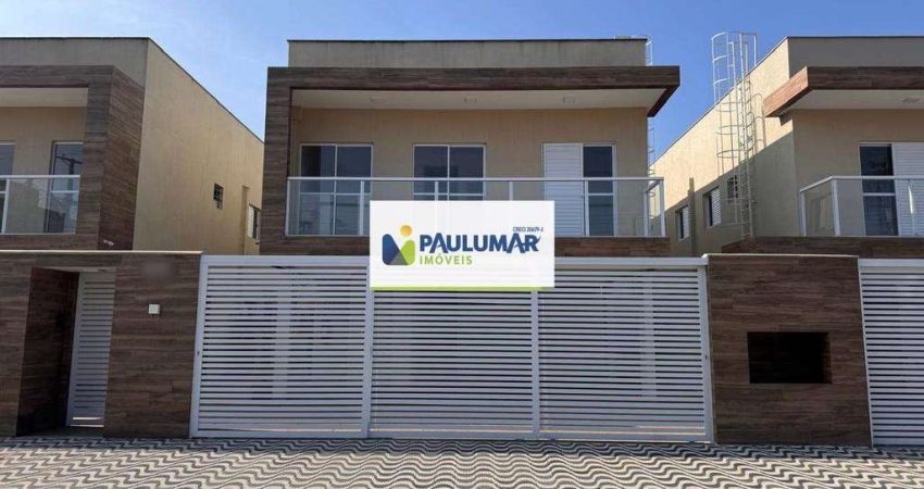 Sobrado de Condomínio com 2 quartos, Real, Praia Grande - R$ 285 mil, Cod: 833061