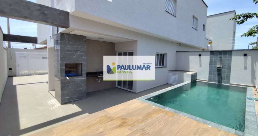 Sobrado com 3 quartos, Jamaica, Itanhaém - R$ 585 mil, Cod: 833249
