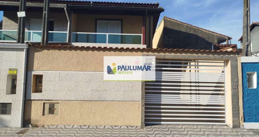 Sobrado com 2 quartos, Vera Cruz, Mongaguá - R$ 550 mil, Cod: 833666