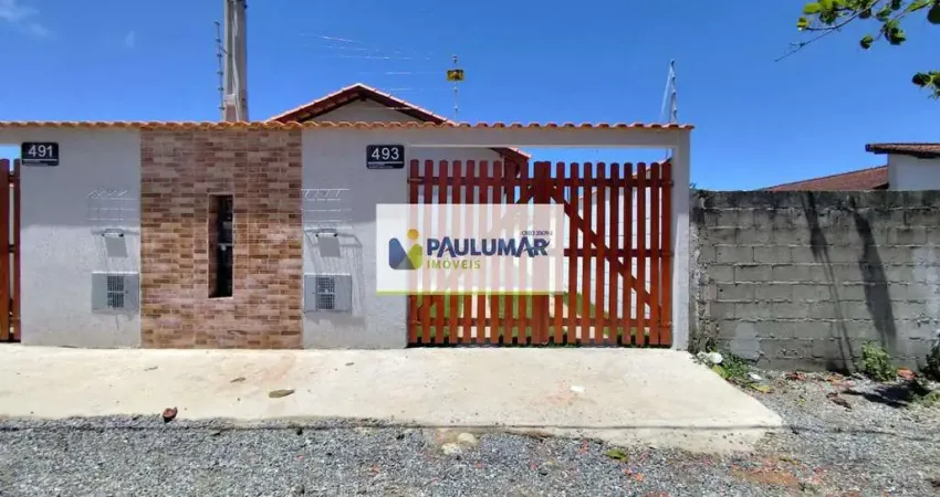 Casa com 2 quartos, balneário gaivotas, itanhaém - r$ 249 mil, cod: 833835
