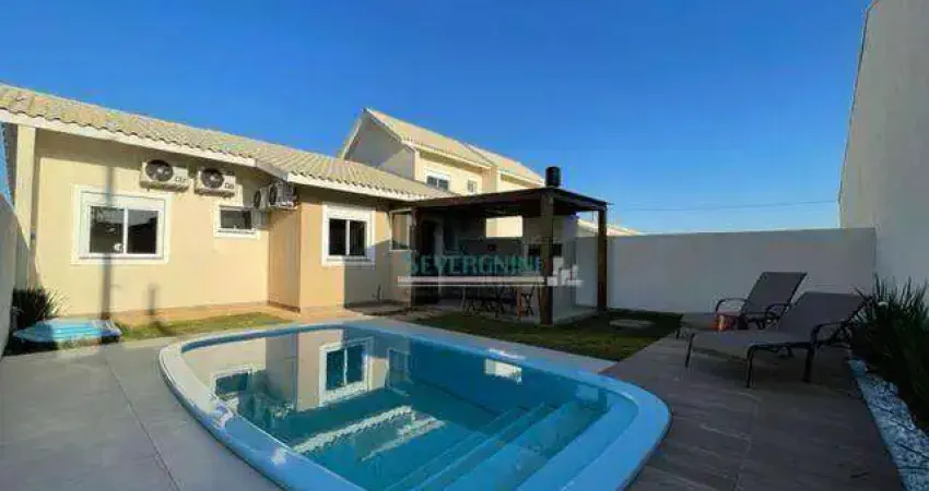 Casa com 3 dormitórios à venda, 80 m² por R$ 518.473,74 - Condomínio Villaggio Blu - Cachoeirinha/RS