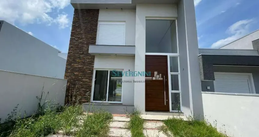 Sobrado com 3 dormitórios à venda, 132 m² por r$ 650.000,00 - reserva bela vista - gravataí/rs