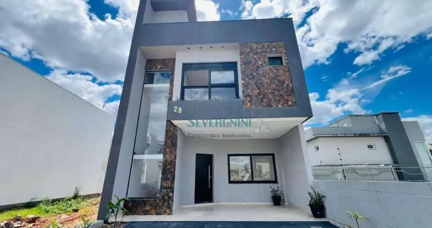 Sobrado com 3 dormitórios à venda, 166 m² por r$ 849.000,00 - vale ville - gravataí/rs