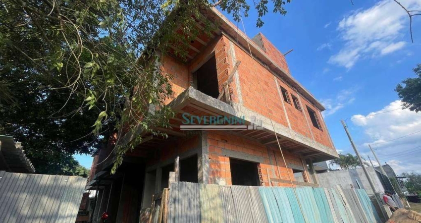 Sobrado com 3 dormitórios à venda, 78 m² por R$ 379.900,00 - Santa Cruz - Gravataí/RS