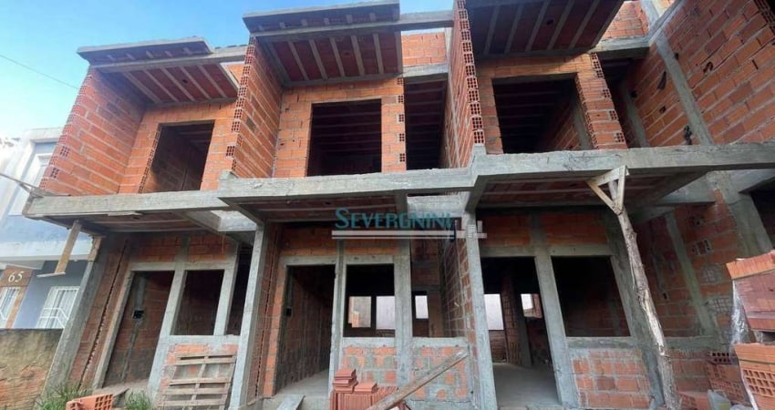 Sobrado com 2 dormitórios à venda, 59 m² por R$ 289.900,00 - Santa Cruz - Gravataí/RS