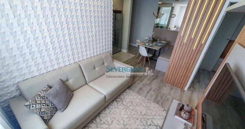 Apartamento com 2 dormitórios à venda, 46 m² por R$ 262.000,00 - Passos dos Ferreiros - Gravataí/RS