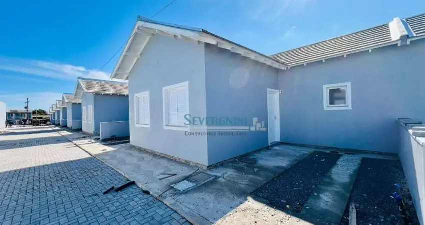 Casa com 2 dormitórios à venda, 42 m² por r$ 209.900,00 - parque florido - gravataí/rs