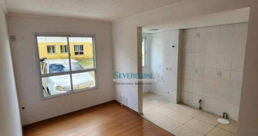 Apartamento com 2 dormitórios à venda, 46 m² por R$ 159.000,00 - Parque dos Anjos - Gravataí/RS