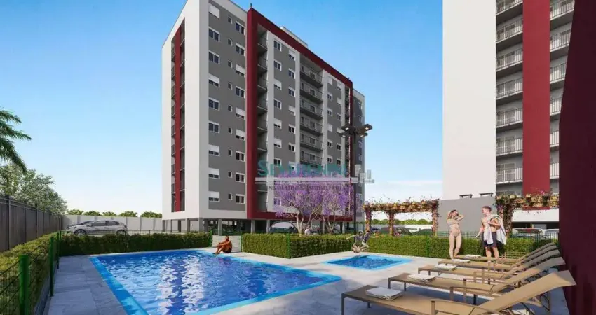 Apartamento com 1 dormitório à venda, 56 m² por r$ 221.989,53 - oriço - gravataí/rs