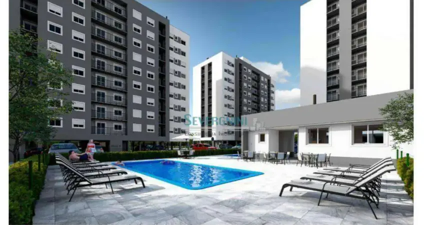 Apartamento com 2 dormitórios à venda, 56 m² por R$ 320.000,00 - Santa Cruz - Gravataí/RS