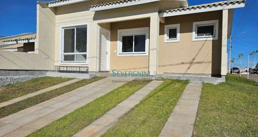 Casa com 3 dormitórios à venda, 80 m² por r$ 535.000,00 - condomínio villaggio blu - cachoeirinha/rs