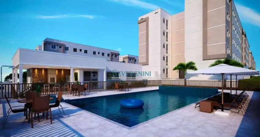 Apartamento com 2 dormitórios, 47 m² - venda por R$ 220.000,00 ou aluguel por R$ 1.555,00/mês - Jansen - Gravataí/RS