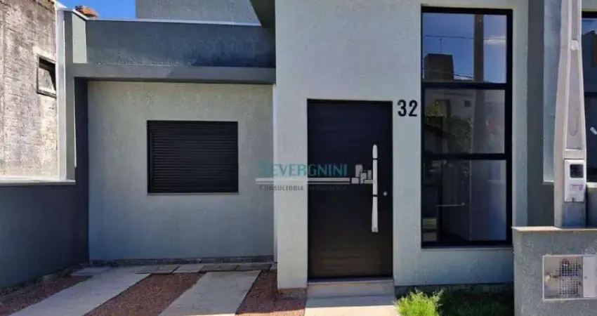 Casa com 2 dormitórios à venda, 50 m² por r$ 350.000,00 - santa fé - gravataí/rs