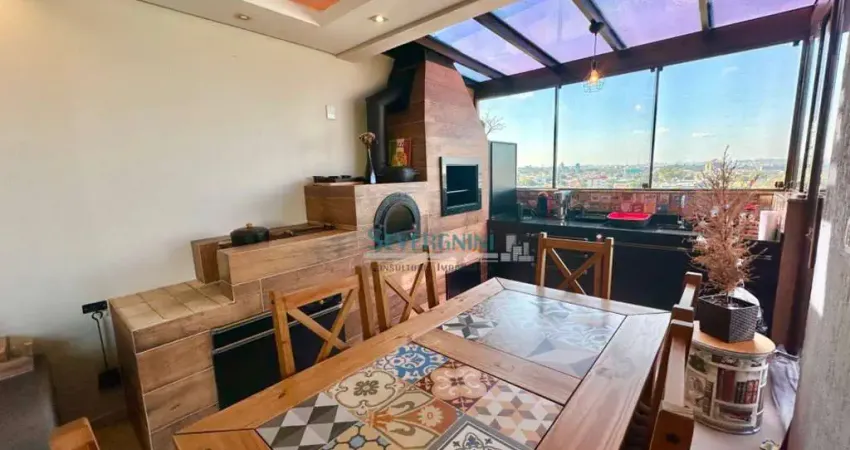 Cobertura com 2 dormitórios à venda, 140 m² por r$ 640.000,00 - centro - cachoeirinha/rs