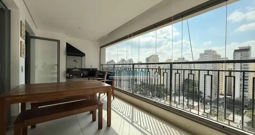 Apartamento com 3 suítes à venda, 149 m² por r$ 3.800.000 - moema pássaros - são paulo/sp