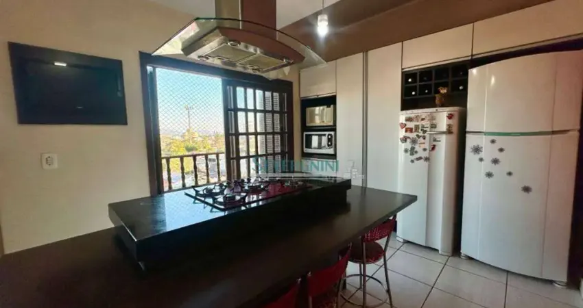 Cobertura com 4 dormitórios à venda, 380 m² por r$ 760.000,00 - centro - cachoeirinha/rs