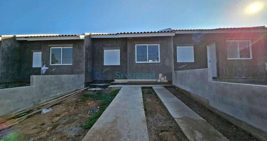 Casa com 2 dormitórios à venda, 44 m² por R$ 215.000,00 - Mato Alto - Gravataí/RS